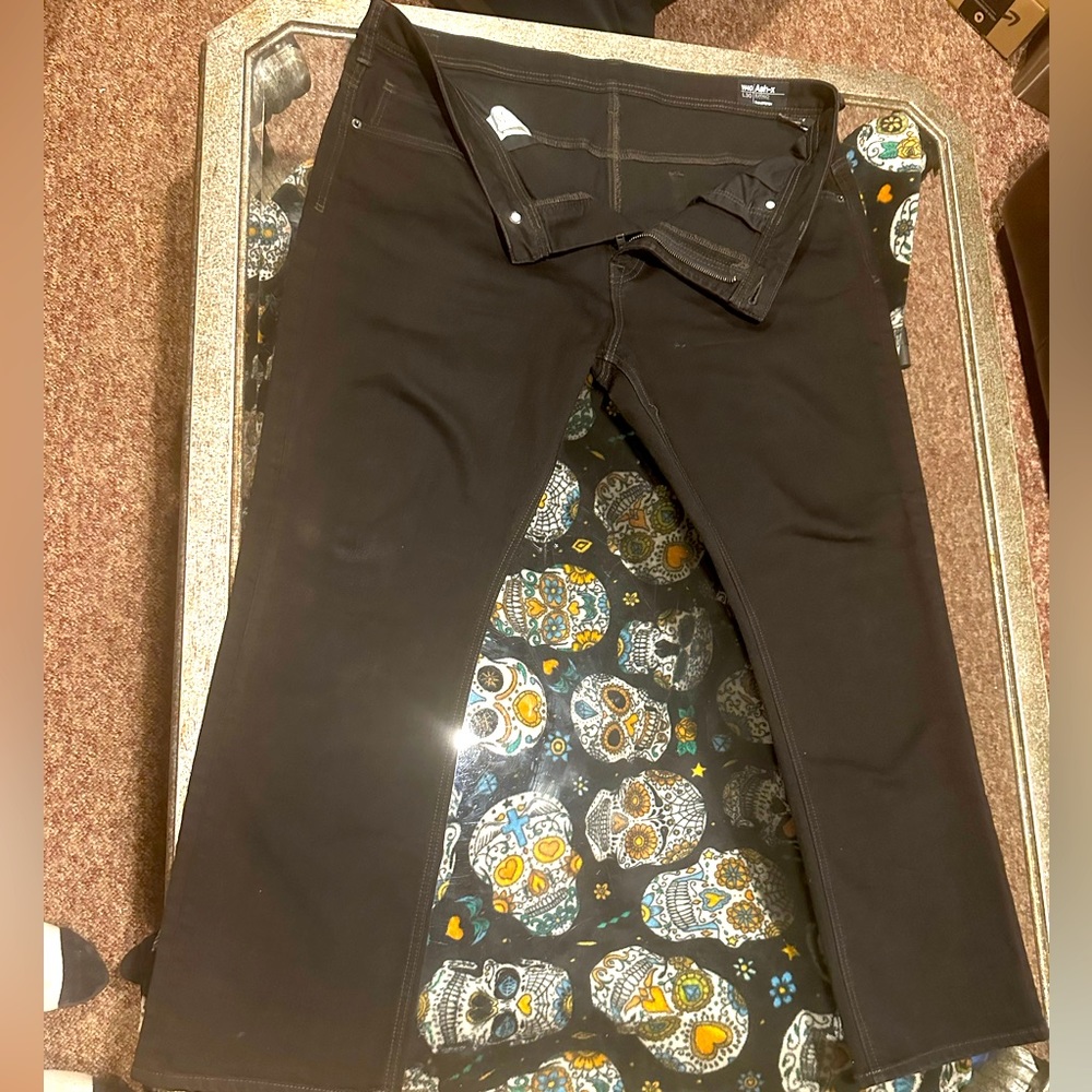 BUFFALO™️ by David Bitton®️Men's Ash-X Slim-Stretch Black Denim Men's Jean🦬